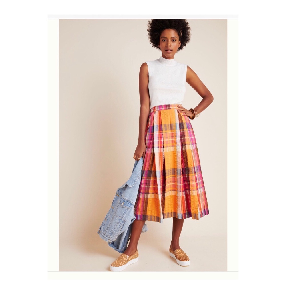 Anthropologie midi skirt - Picture 1 of 7